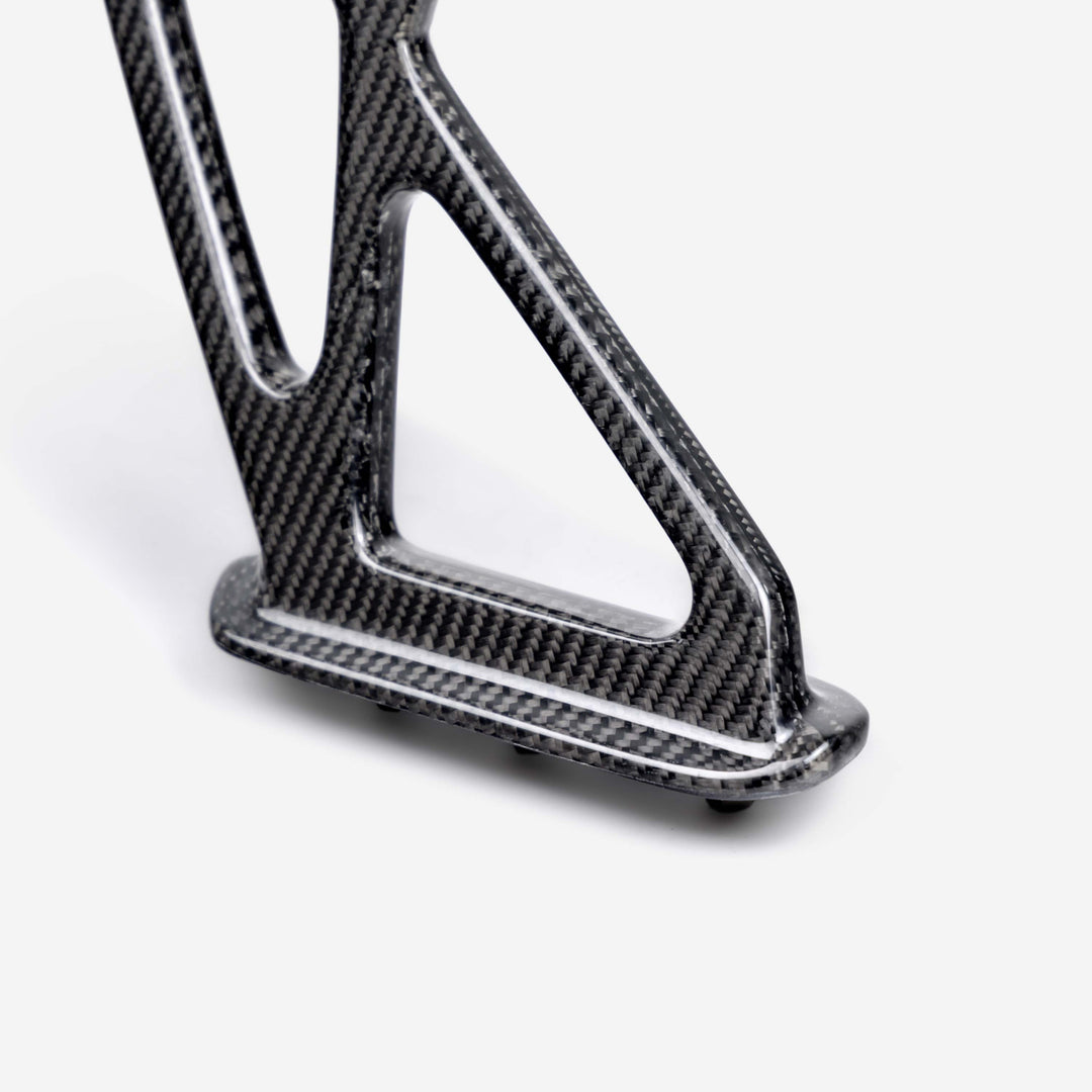 Seibon OEM-Style Carbon Fiber rear spoiler mounting bracket for 2023-2026 Honda Civic Type R - image 5