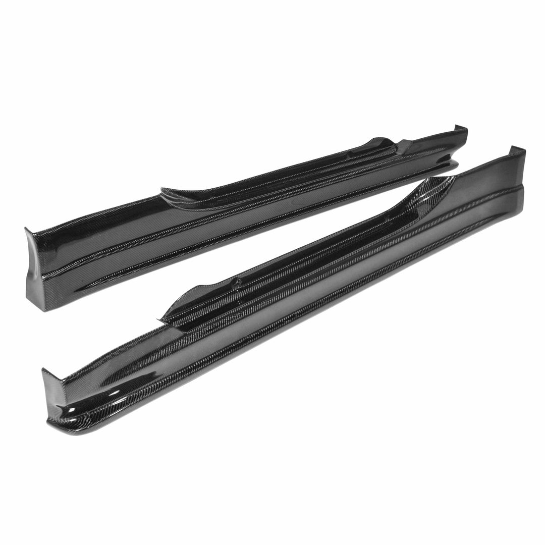 Seibon CW-Style Carbon Fiber side skirts for 2003-2008 Nissan 350Z - image 1