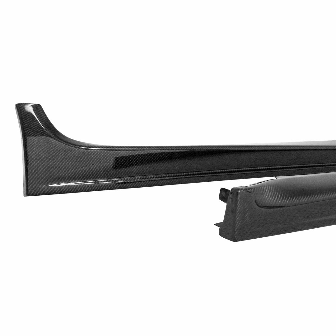 Seibon OEM-Style Carbon Fiber side skirts for 2008-2015 Mitsubishi Lancer EVO X - image 3