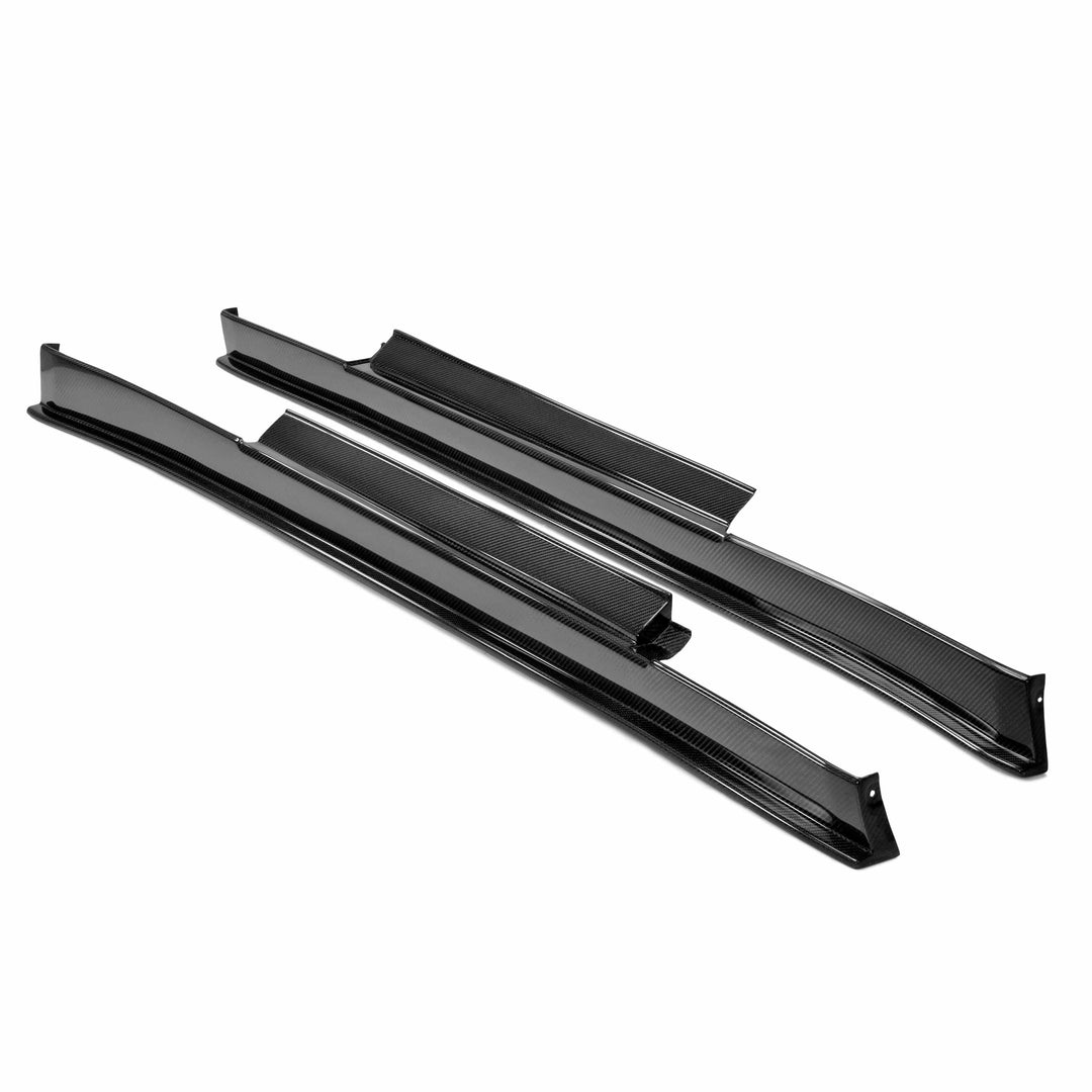 Seibon SS-Style Carbon Fiber side skirts for 2009-2016 Nissan GT-R - image 1