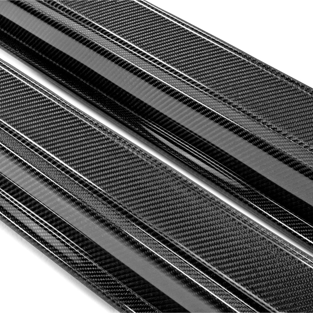 Seibon SS-Style Carbon Fiber side skirts for 2009-2016 Nissan GT-R - image 2