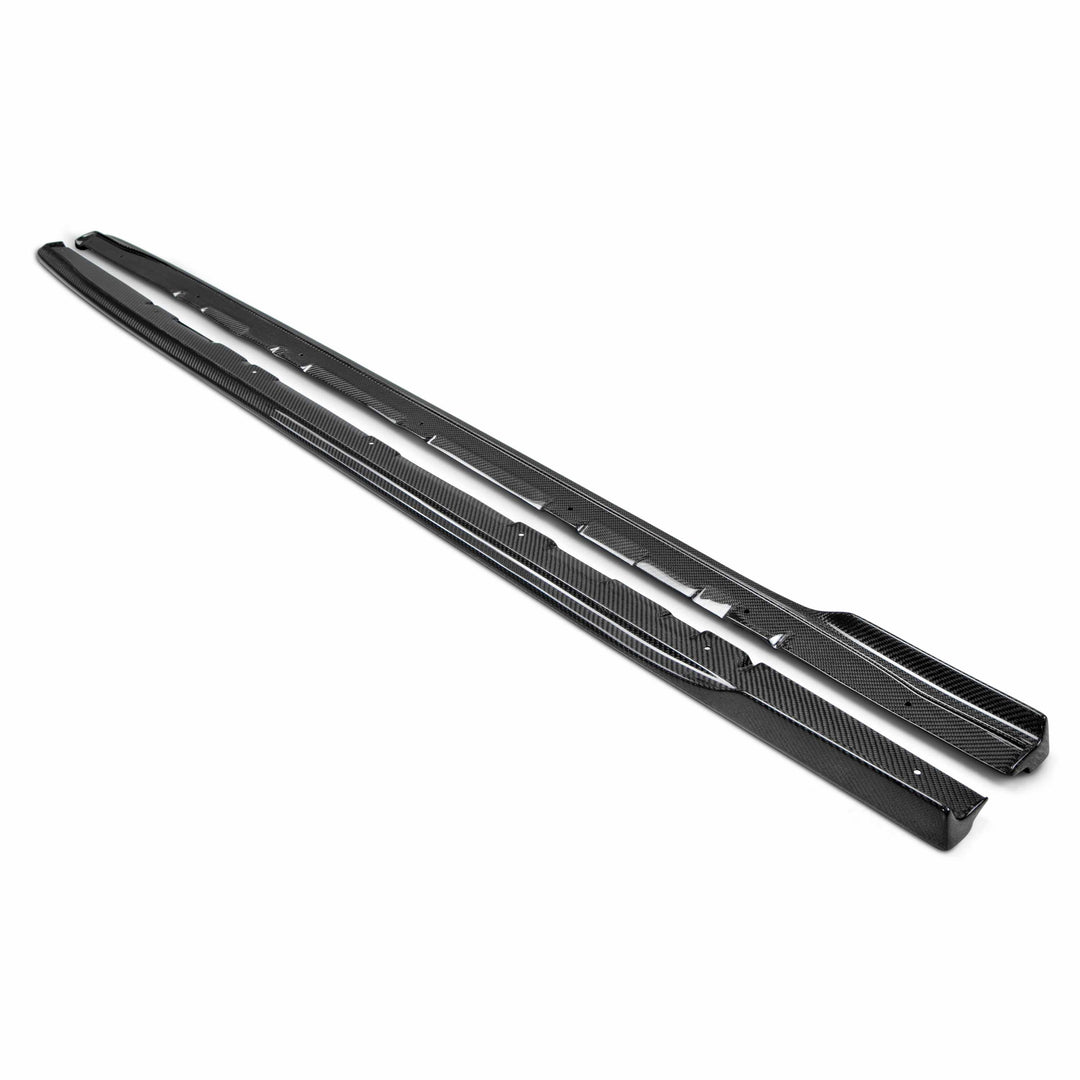 Seibon MB-Style Carbon Fiber side skirts for 2015-2021 Subaru WRX / STi - image 1