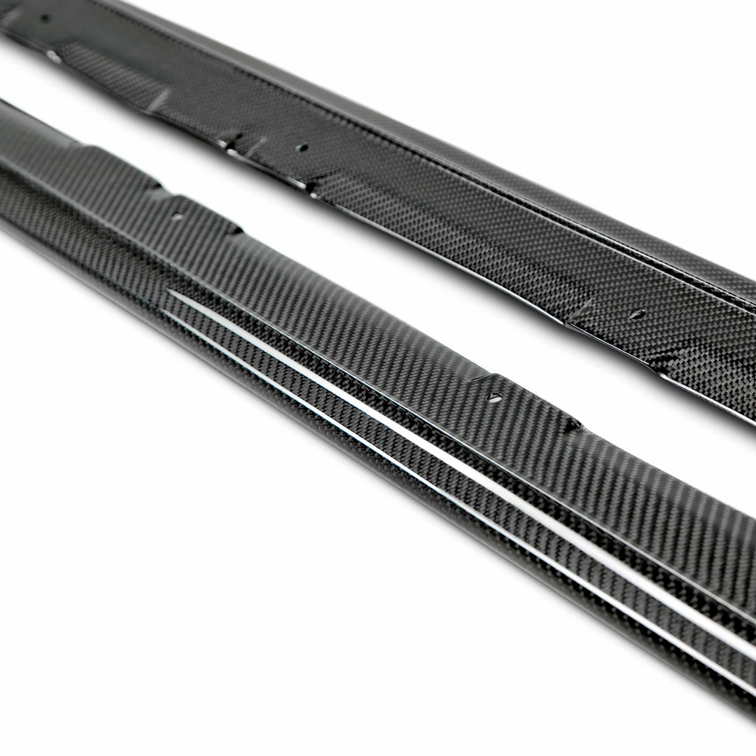 Seibon MB-Style Carbon Fiber side skirts for 2015-2021 Subaru WRX / STi - image 2