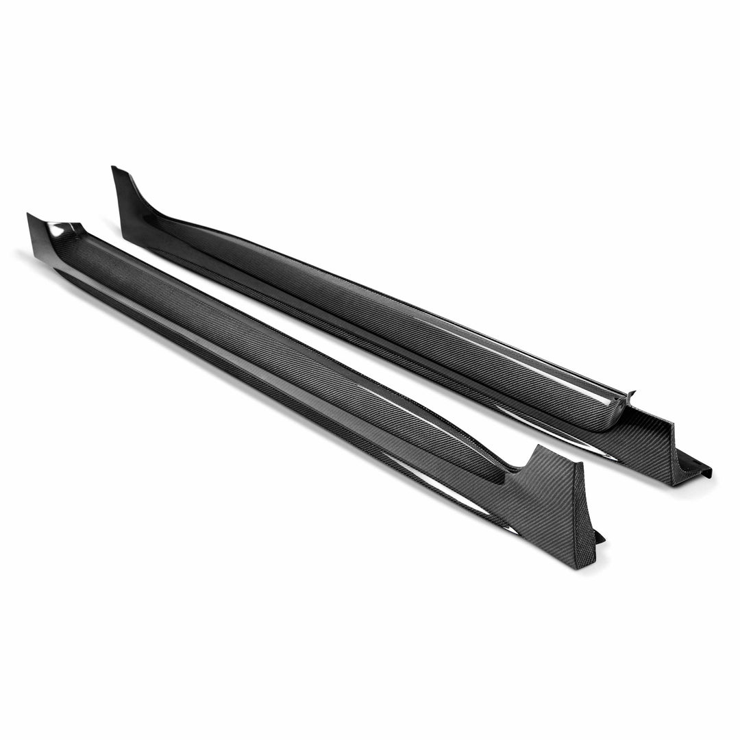 Seibon OEM-Style Carbon Fiber side skirts for 2015-2021 Subaru WRX / STi - image 1