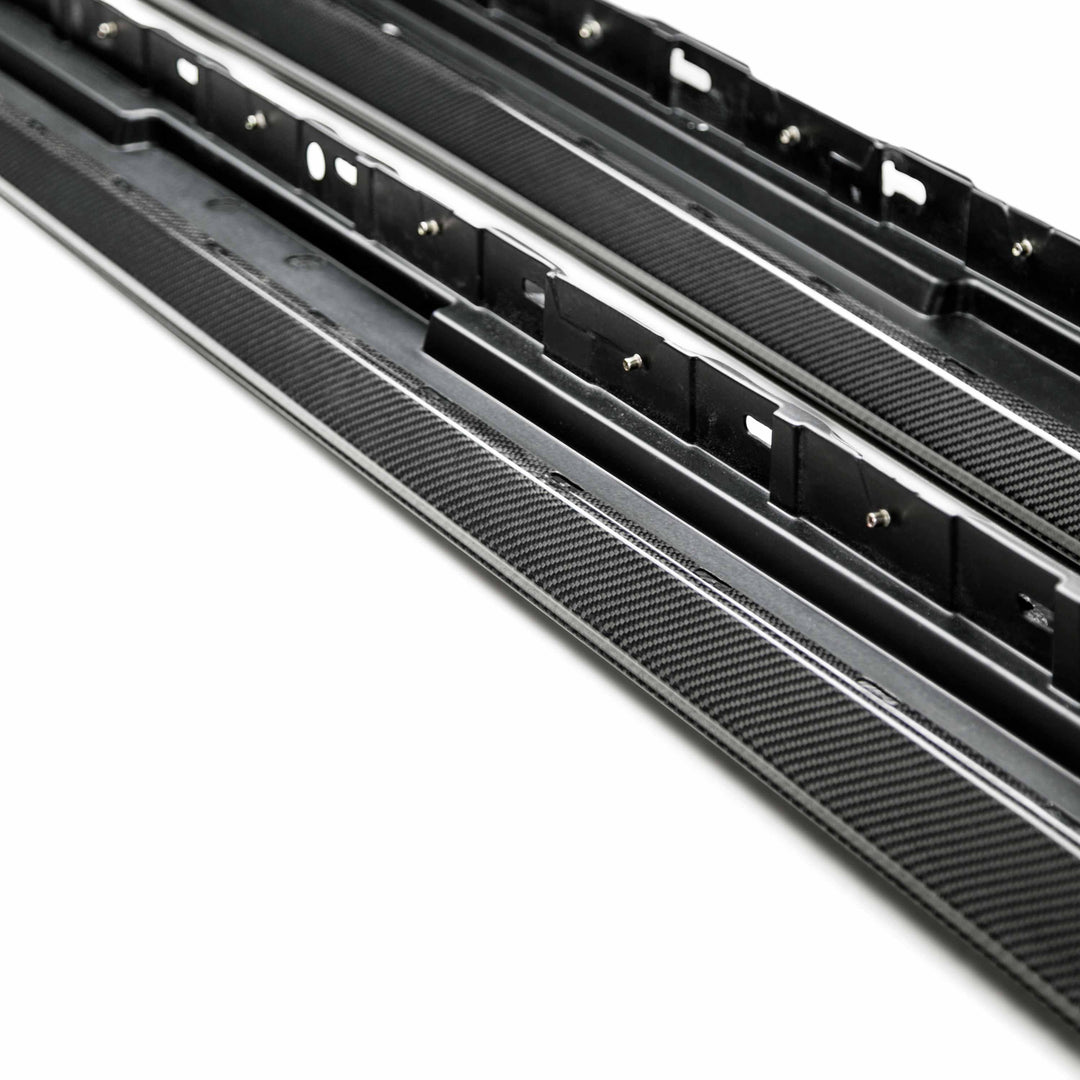 Seibon OEM-Style Carbon Fiber side skirts for 2017-2020 Honda Civic Type R - image 2