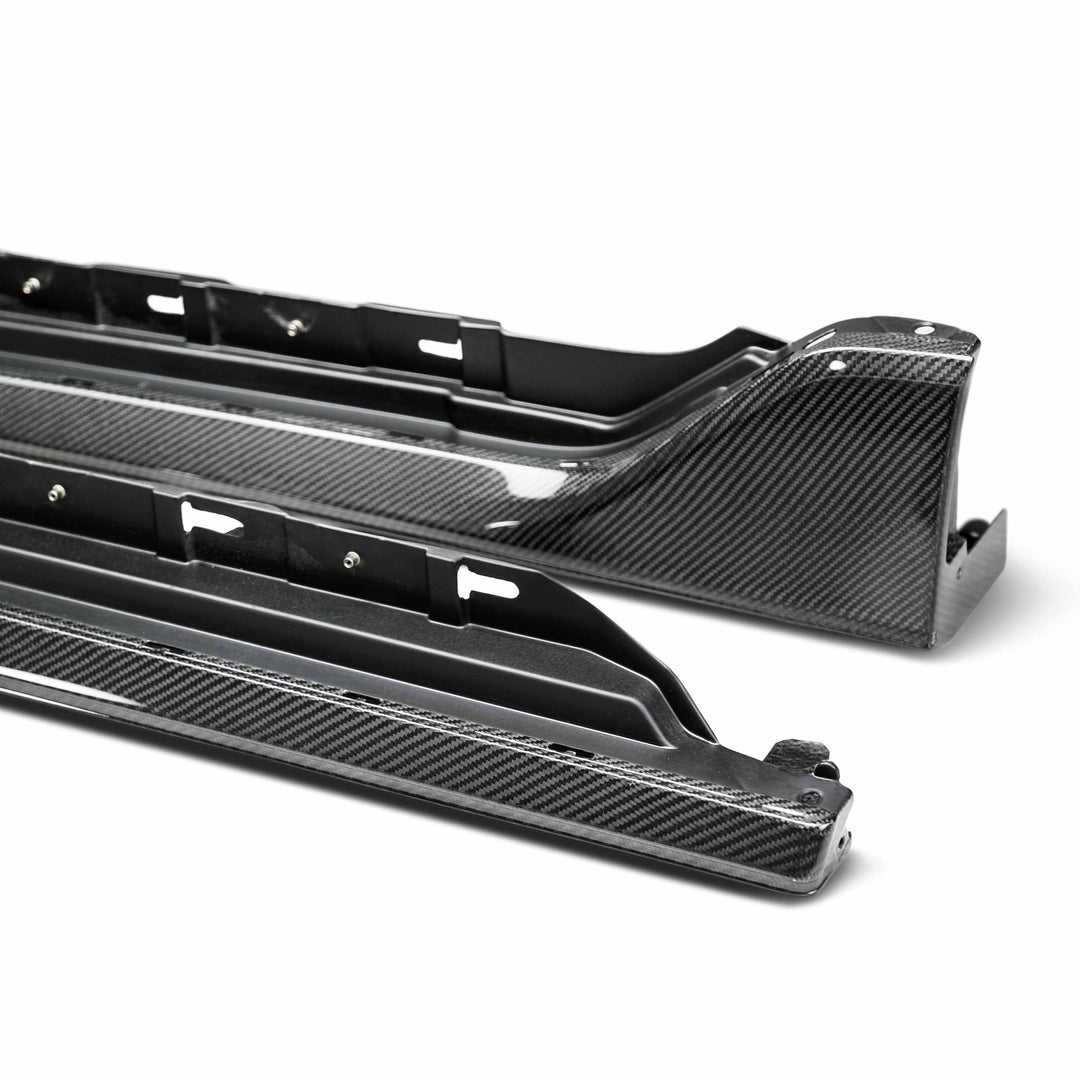 Seibon OEM-Style Carbon Fiber side skirts for 2017-2020 Honda Civic Type R - image 3