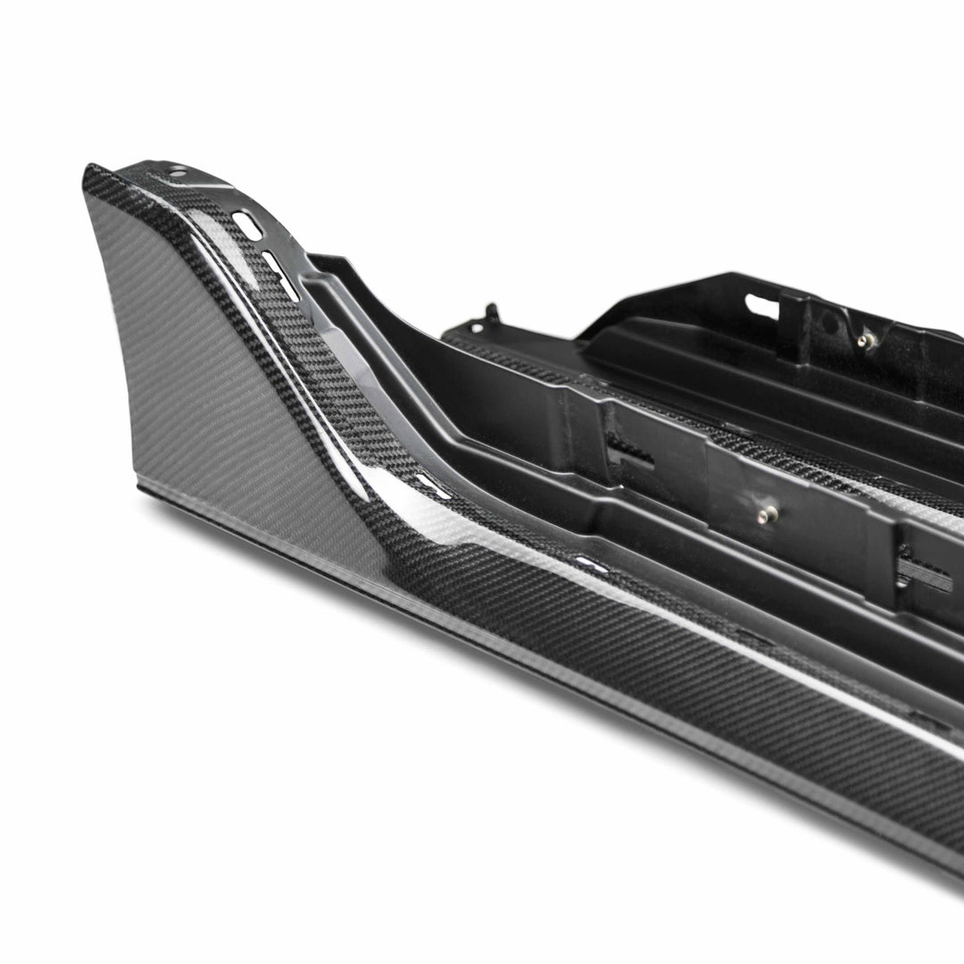 Seibon OEM-Style Carbon Fiber side skirts for 2017-2020 Honda Civic Type R - image 4