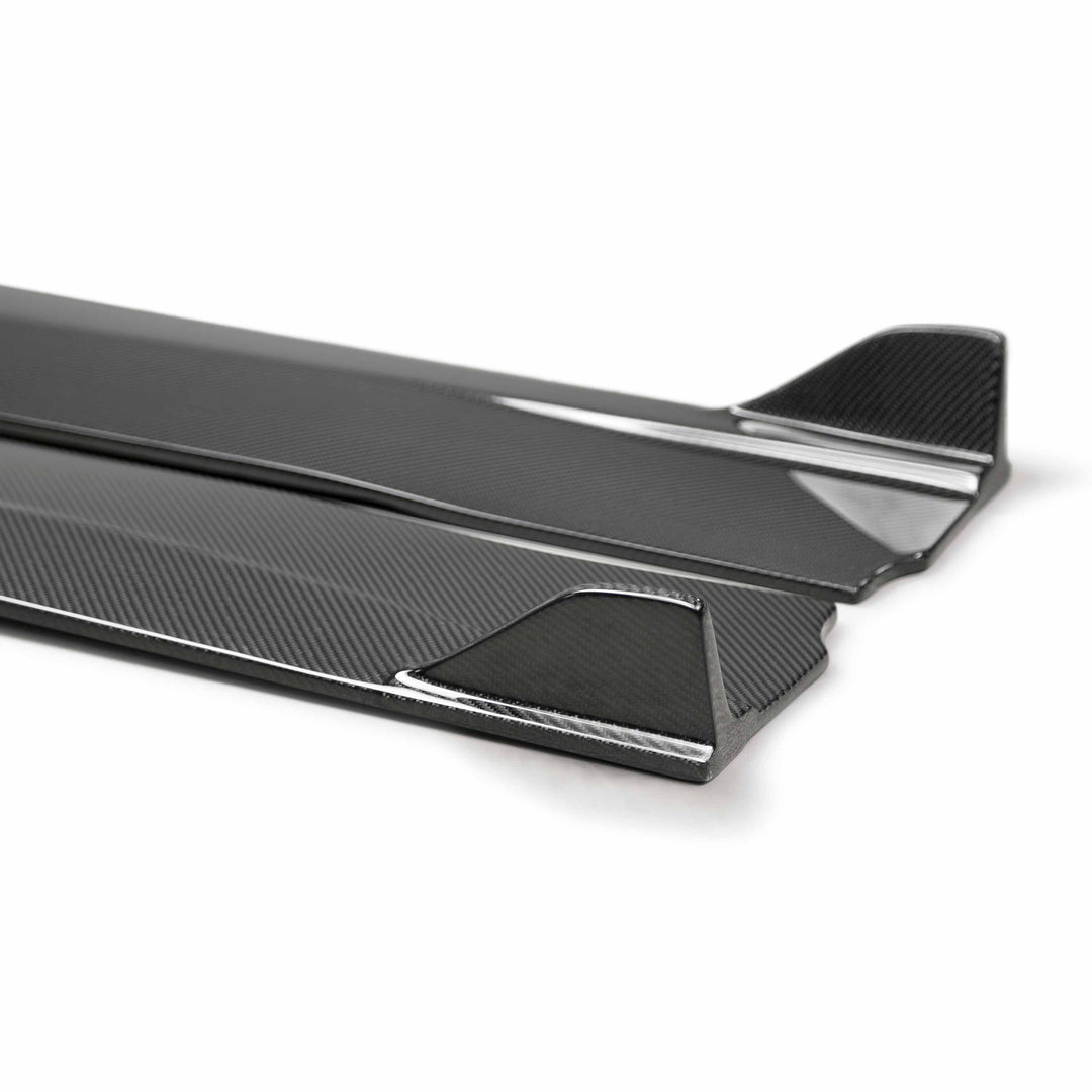 Seibon TB-Style Carbon Fiber side skirts for 2017-2022 Infiniti Q60 - image 3