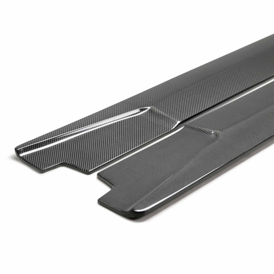 Seibon TB-Style Carbon Fiber side skirts for 2017-2022 Infiniti Q60 - image 4