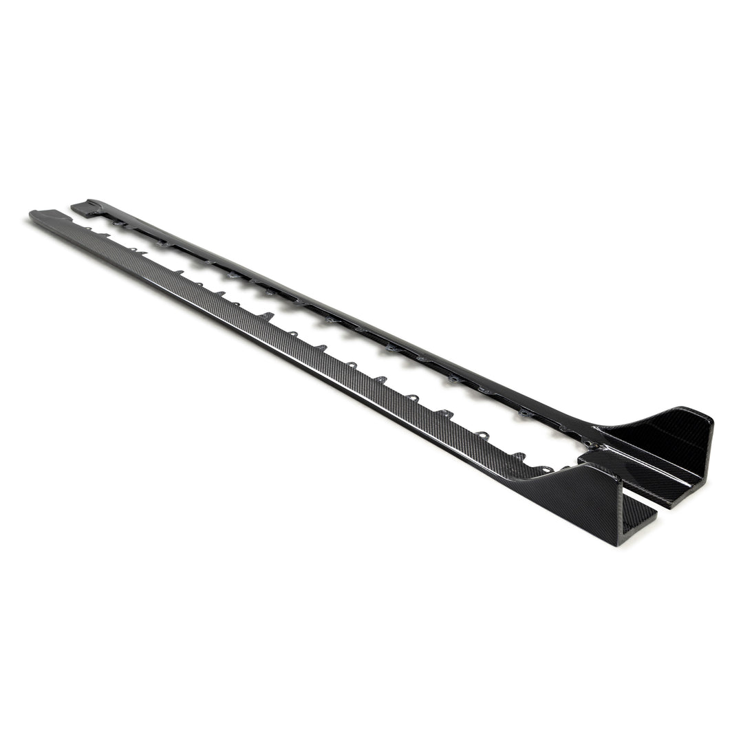 Seibon MB-Style Carbon Fiber side skirts for 2021-2026 Lexus IS - image 1