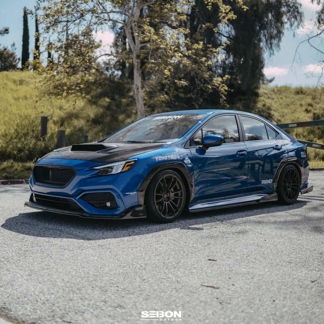 Seibon MB-Style Carbon Fiber side skirts for 2022-2026 Subaru WRX - image 7
