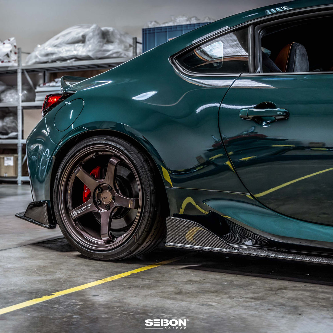 Seibon MB-Style Carbon Fiber side skirts for 2022-2026 Toyota GR86 / Subaru BRZ - image 7