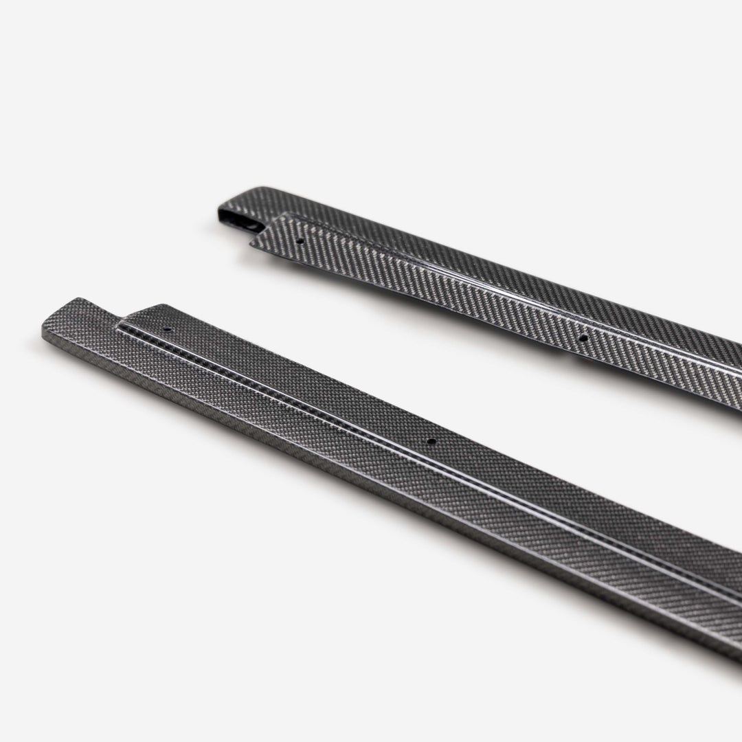 Seibon MB-Style Carbon Fiber Side Skirts for 2023-2026 Toyota Prius - image 3