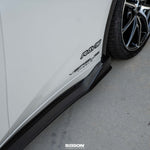 Load image into Gallery viewer, Seibon MB-Style Carbon Fiber Side Skirts for 2023-2026 Toyota Prius - image 7
