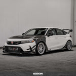 Load image into Gallery viewer, Seibon MB-Style Carbon Fiber Front Side Skirt Extensions for 2023-2026 Honda Civic Type R - image 4
