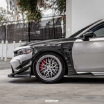 Load image into Gallery viewer, Seibon MB-Style Carbon Fiber Front Side Skirt Extensions for 2023-2026 Honda Civic Type R - image 5
