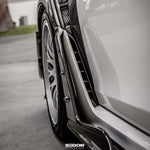 Load image into Gallery viewer, Seibon MB-Style Carbon Fiber Front Side Skirt Extensions for 2023-2026 Honda Civic Type R - image 6
