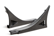 Seibon MB-Style Carbon Fiber Rear Side Skirt Extensions for 2023-2026 Honda Civic Type R - image 1