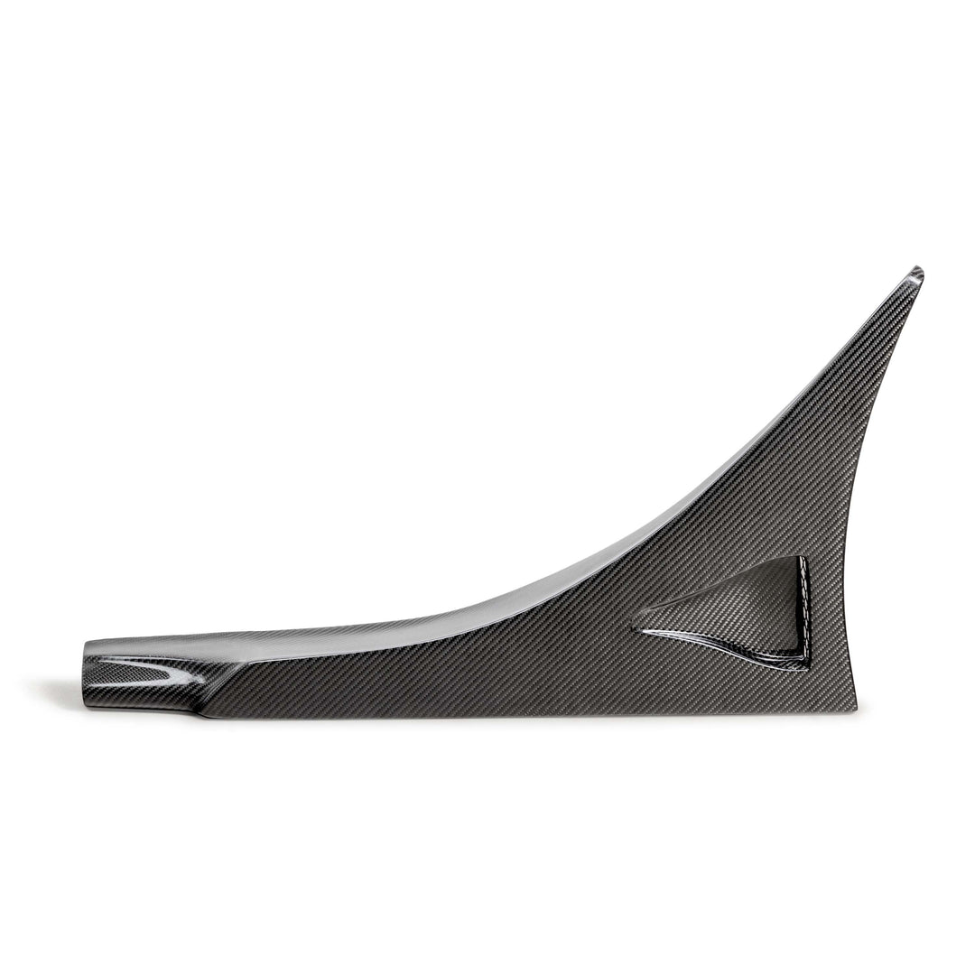 Seibon MB-Style Carbon Fiber Rear Side Skirt Extensions for 2023-2026 Honda Civic Type R - image 3