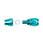 Load image into Gallery viewer, -8 AN Straight Female Aluminum Hose End (PTFE)
