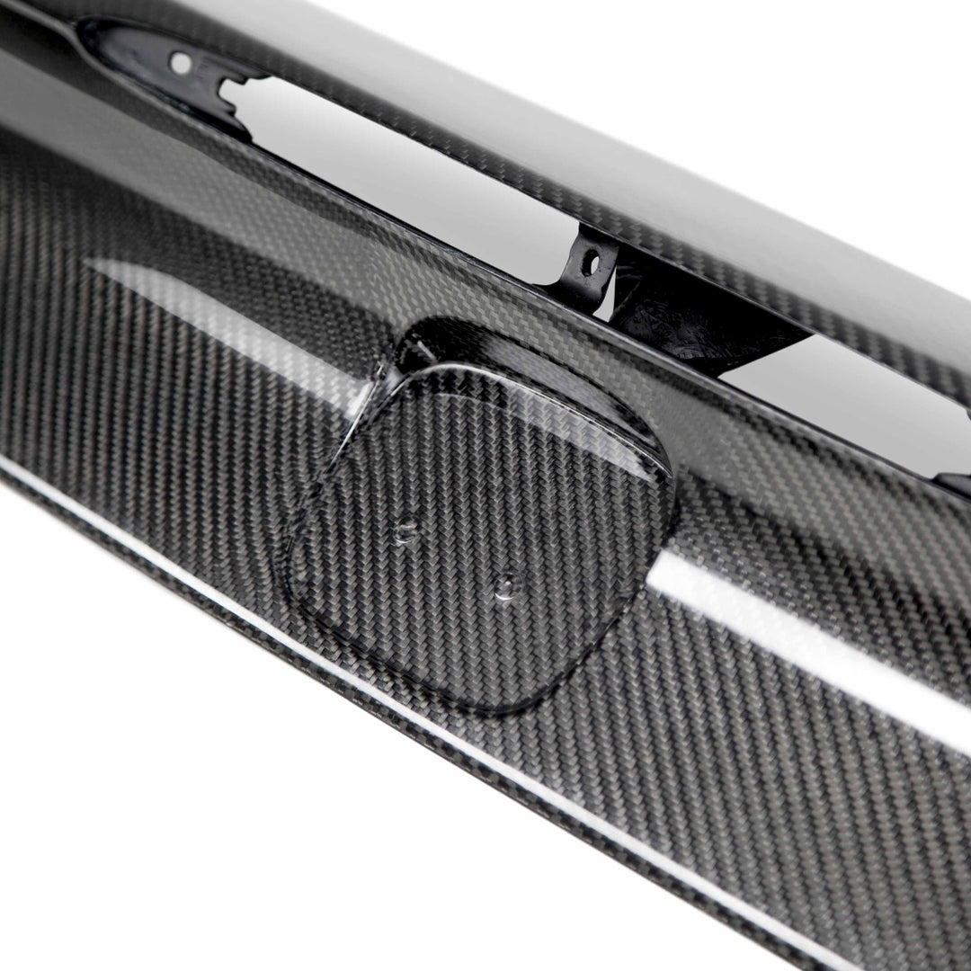 Seibon OEM-Style Carbon Fiber trunk garnish for 2014-2015 Honda Civic Coupe Si - image 3