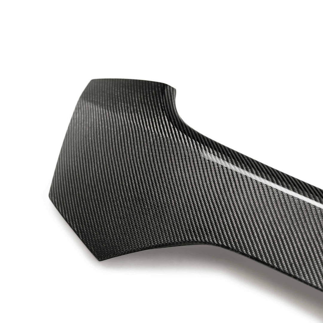 Seibon Carbon fiber rear license trim for 2017-2021 Honda Civic Type R - image 4
