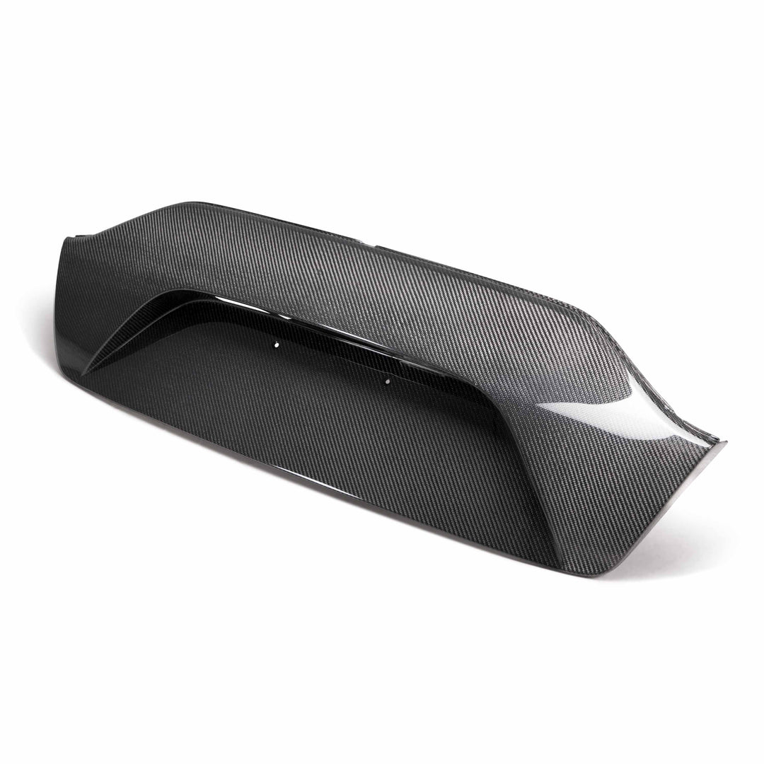 Seibon OEM-Style Carbon Fiber trunk garnish for 2018-2023 Kia Stinger - image 1