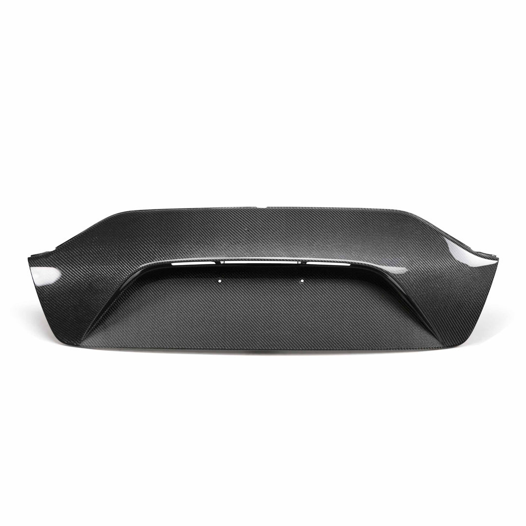 Seibon OEM-Style Carbon Fiber trunk garnish for 2018-2023 Kia Stinger - image 2