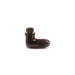 Load image into Gallery viewer, TiAL/Wastegate/BOV 'shorty' to 3AN Flare Fitting 90 degree
