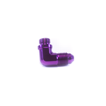 Load image into Gallery viewer, TiAL/Wastegate/BOV 'shorty' to 3AN Flare Fitting 90 degree
