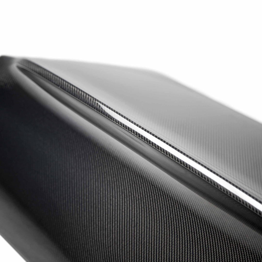 Seibon CSL-Style Carbon Fiber trunk lid for 2003-2006 Mitsubishi Lancer EVO - image 3
