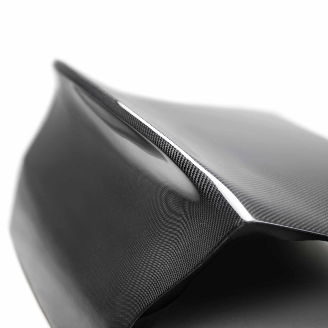 Seibon CSL-Style Carbon Fiber trunk lid for 2003-2006 Mitsubishi Lancer EVO - image 4
