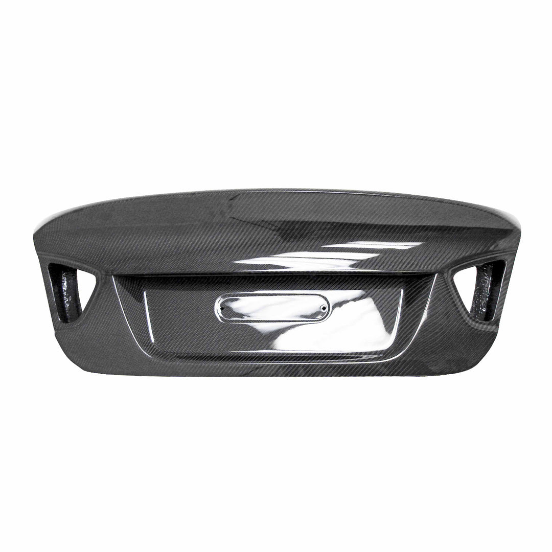 Seibon CSL-Style Carbon Fiber trunk lid for 2005-2008 BMW E90 Sedan - image 2