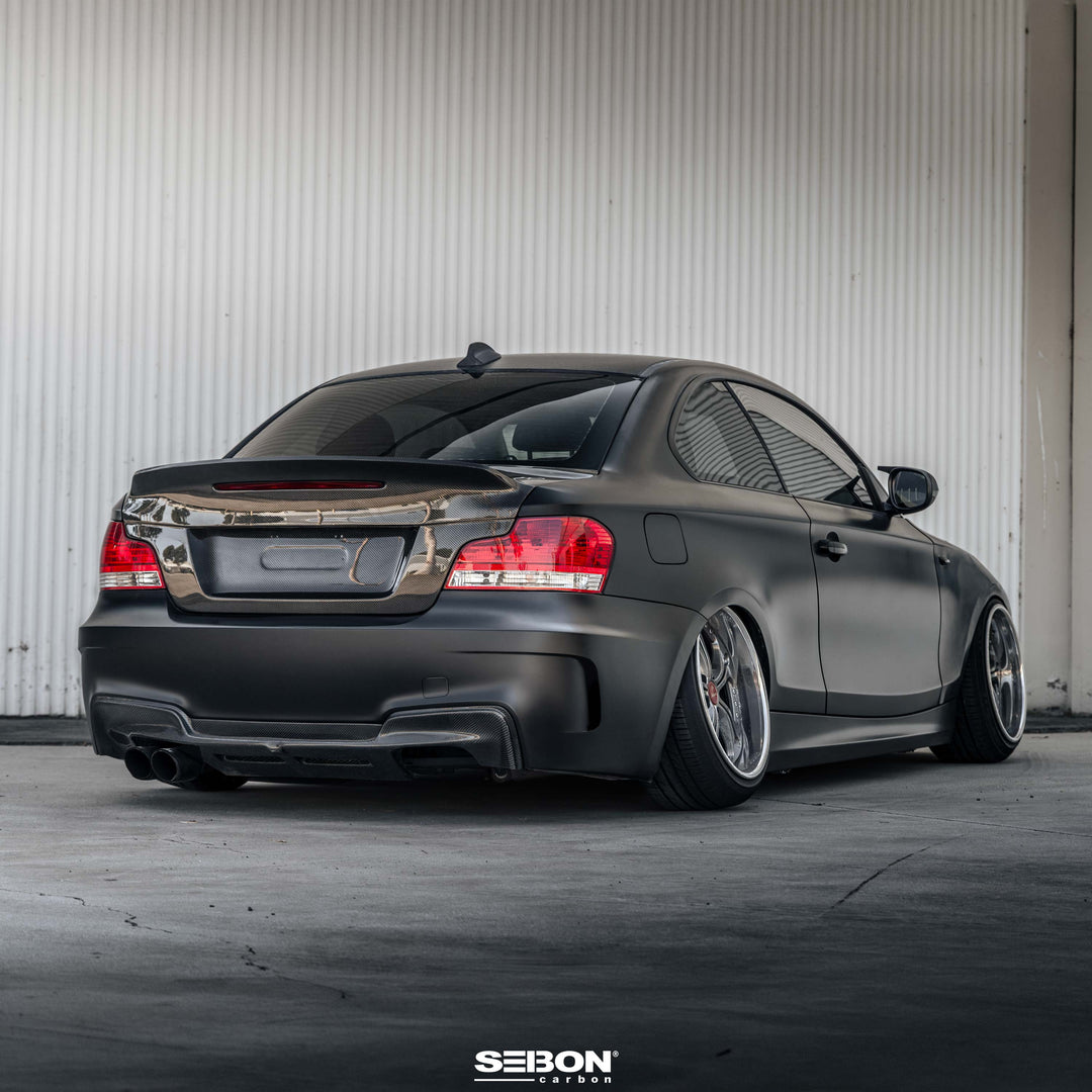 Seibon CSL-Style Carbon Fiber Trunk Lid for 2008-2013 BMW E82 1 Series / 1M Coupe - image 4