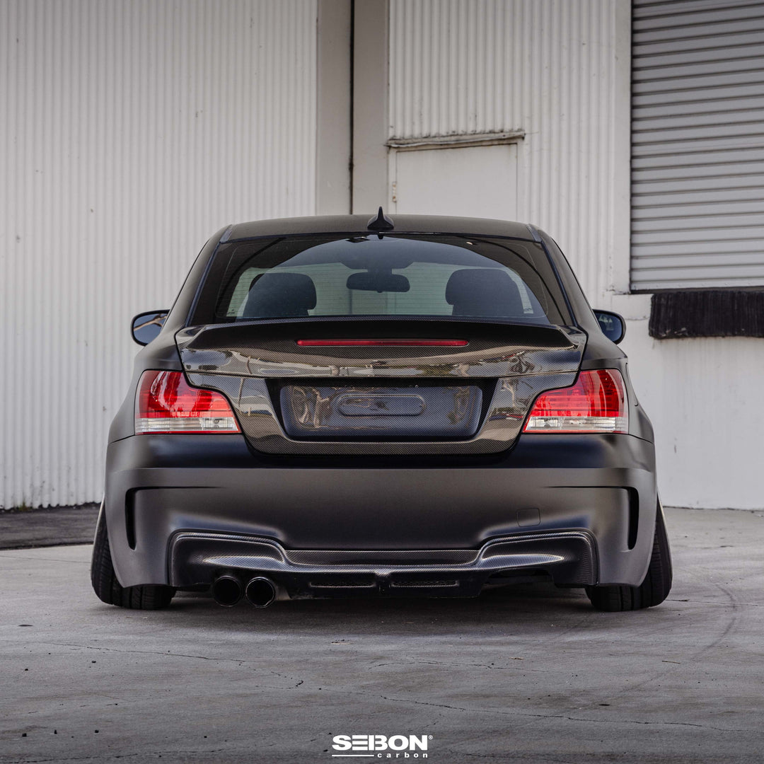 Seibon CSL-Style Carbon Fiber Trunk Lid for 2008-2013 BMW E82 1 Series / 1M Coupe - image 6