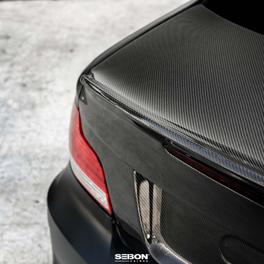 Seibon CSL-Style Carbon Fiber Trunk Lid for 2008-2013 BMW E82 1 Series / 1M Coupe - image 8