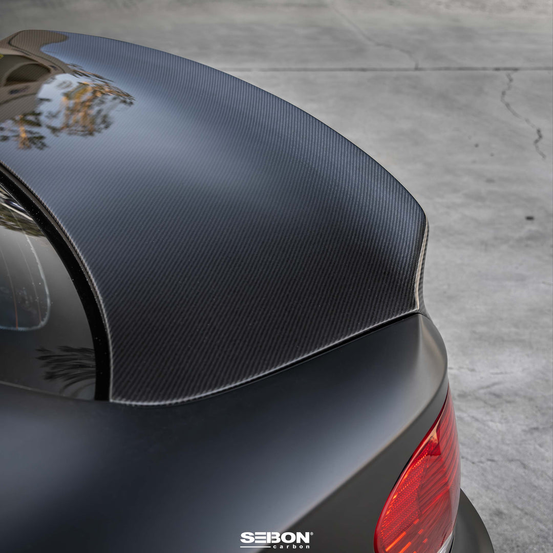 Seibon CSL-Style Carbon Fiber Trunk Lid for 2008-2013 BMW E82 1 Series / 1M Coupe - image 7