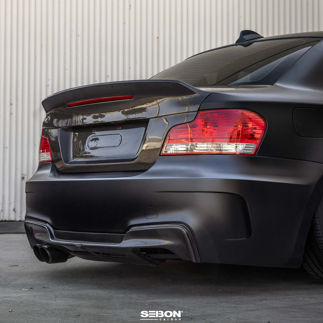 Seibon CSL-Style Carbon Fiber Trunk Lid for 2008-2013 BMW E82 1 Series / 1M Coupe - image 9