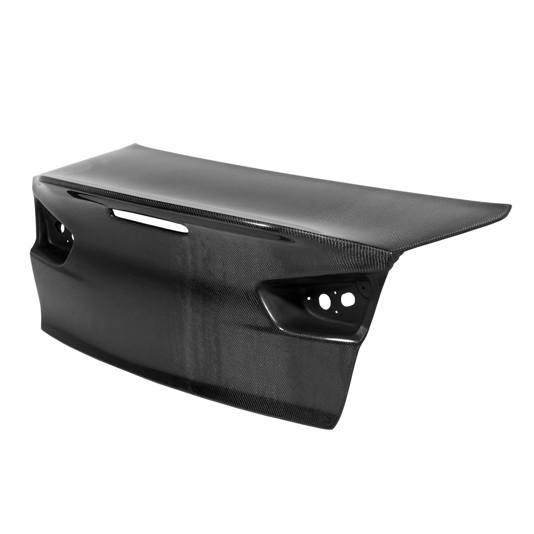 Seibon CSL-Style Carbon Fiber trunk lid for 2008-2015 Mitsubishi Lancer EVO - image 1