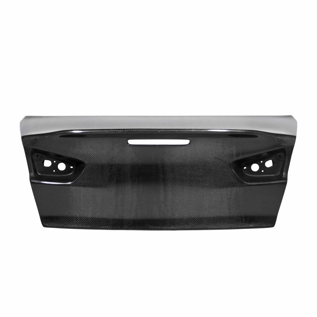 Seibon CSL-Style Carbon Fiber trunk lid for 2008-2015 Mitsubishi Lancer EVO - image 2
