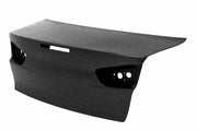 Seibon OEM-Style Carbon Fiber trunk lid for 2008-2015 Mitsubishi Lancer EVO X - image 1