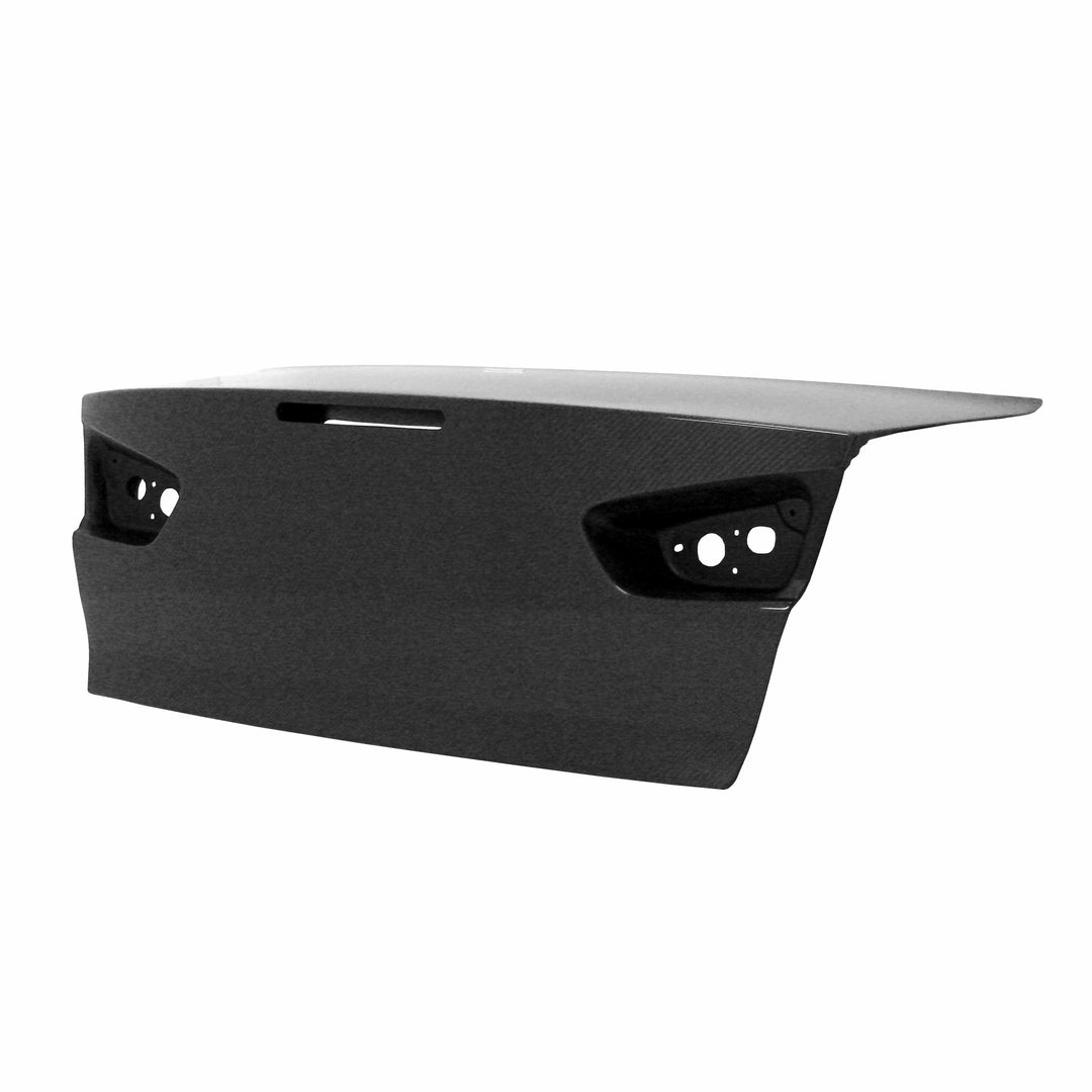 Seibon OEM-Style Carbon Fiber trunk lid for 2008-2015 Mitsubishi Lancer EVO X - image 2