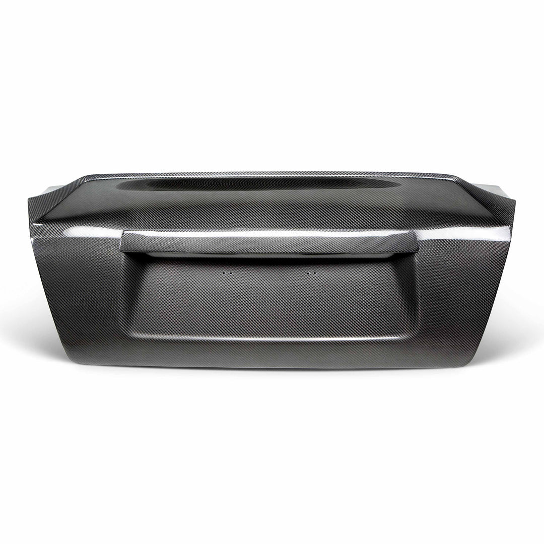 Seibon C-Style Carbon Fiber trunk lid for 2008-2014 Subaru WRX / STi Sedan - image 2