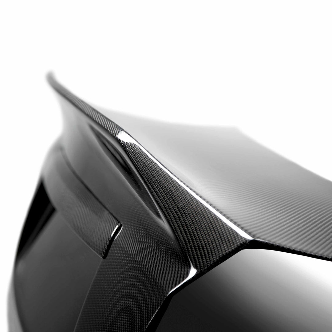 Seibon C-Style Carbon Fiber trunk lid for 2008-2014 Subaru WRX / STi Sedan - image 4