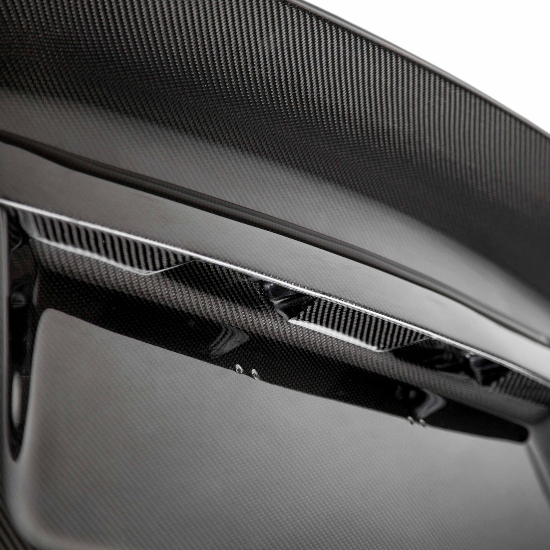 Seibon C-Style Carbon Fiber trunk lid for 2008-2014 Subaru WRX / STi Sedan - image 6