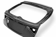 Seibon OEM-Style Carbon Fiber trunk lid for 2008-2014 Subaru Impreza / WRX / STi Hatchback - image 1