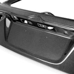 Load image into Gallery viewer, Seibon OEM-Style Carbon Fiber trunk lid for 2008-2014 Subaru Impreza / WRX / STi Hatchback - image 4
