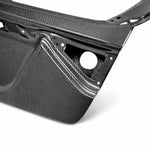 Load image into Gallery viewer, Seibon OEM-Style Carbon Fiber trunk lid for 2008-2014 Subaru Impreza / WRX / STi Hatchback - image 5
