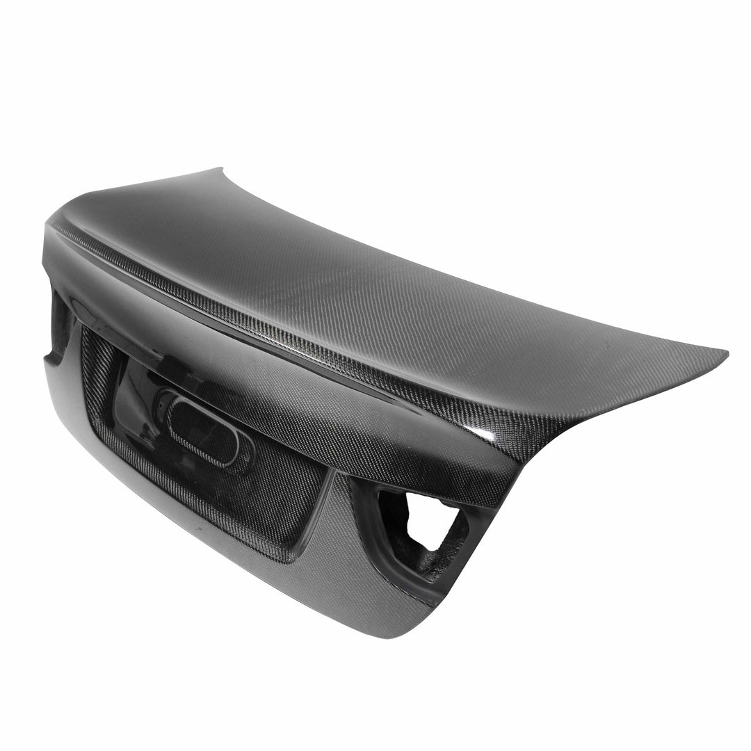 Seibon CSL-Style Carbon Fiber trunk lid for 2009-2011 BMW E90 Sedan - image 1
