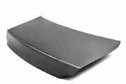 Seibon OEM-style Dry Carbon Fiber trunk lid for 2009-2024 Nissan GT-R (no spoiler holes) - Matte - image 1